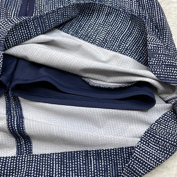 Athleta Midtown Batik Skort Navy and White Size 0 - Picture 8 of 11